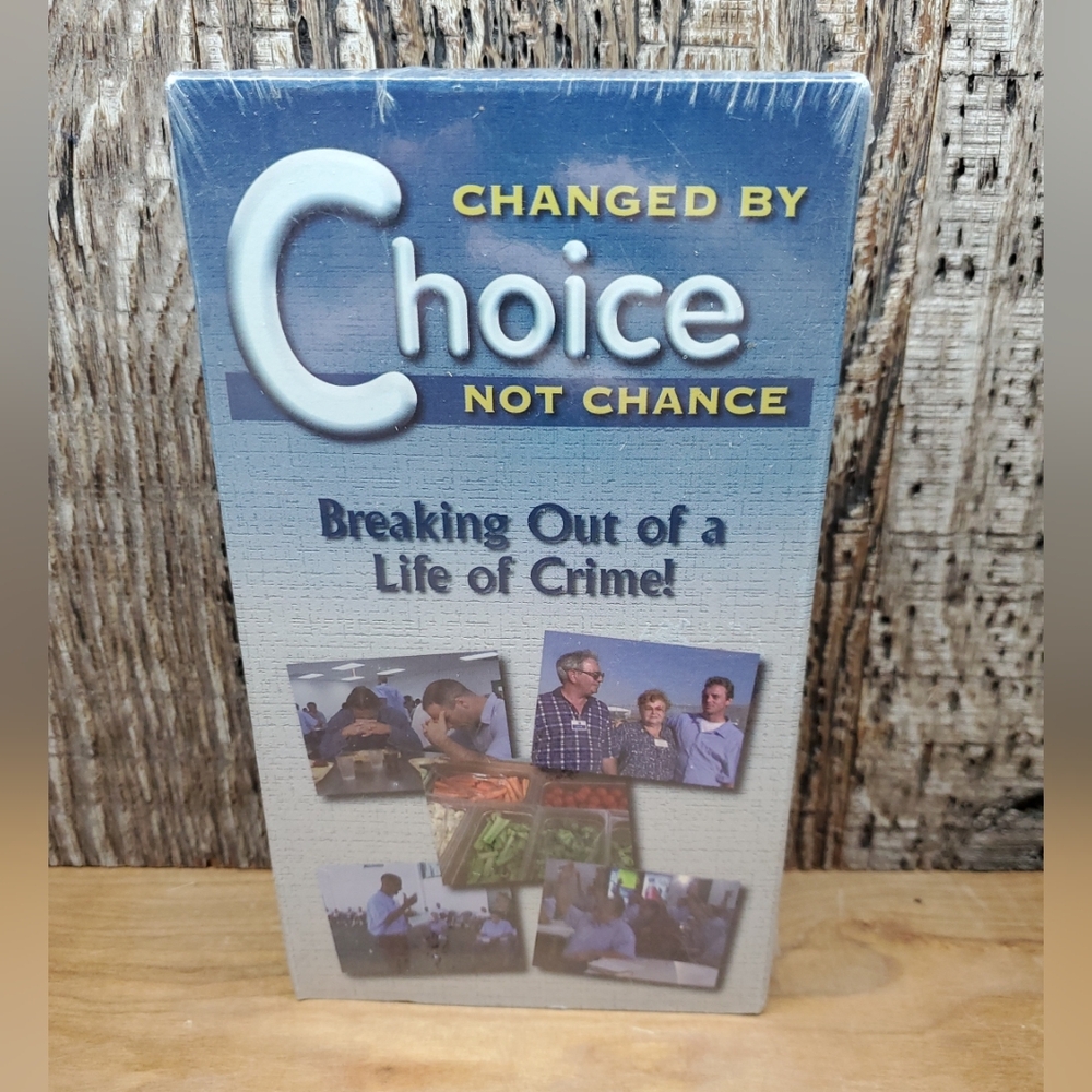 Change By Choice Not Chance Breaking Out Life of Crime Prison Ministries VHS NEW